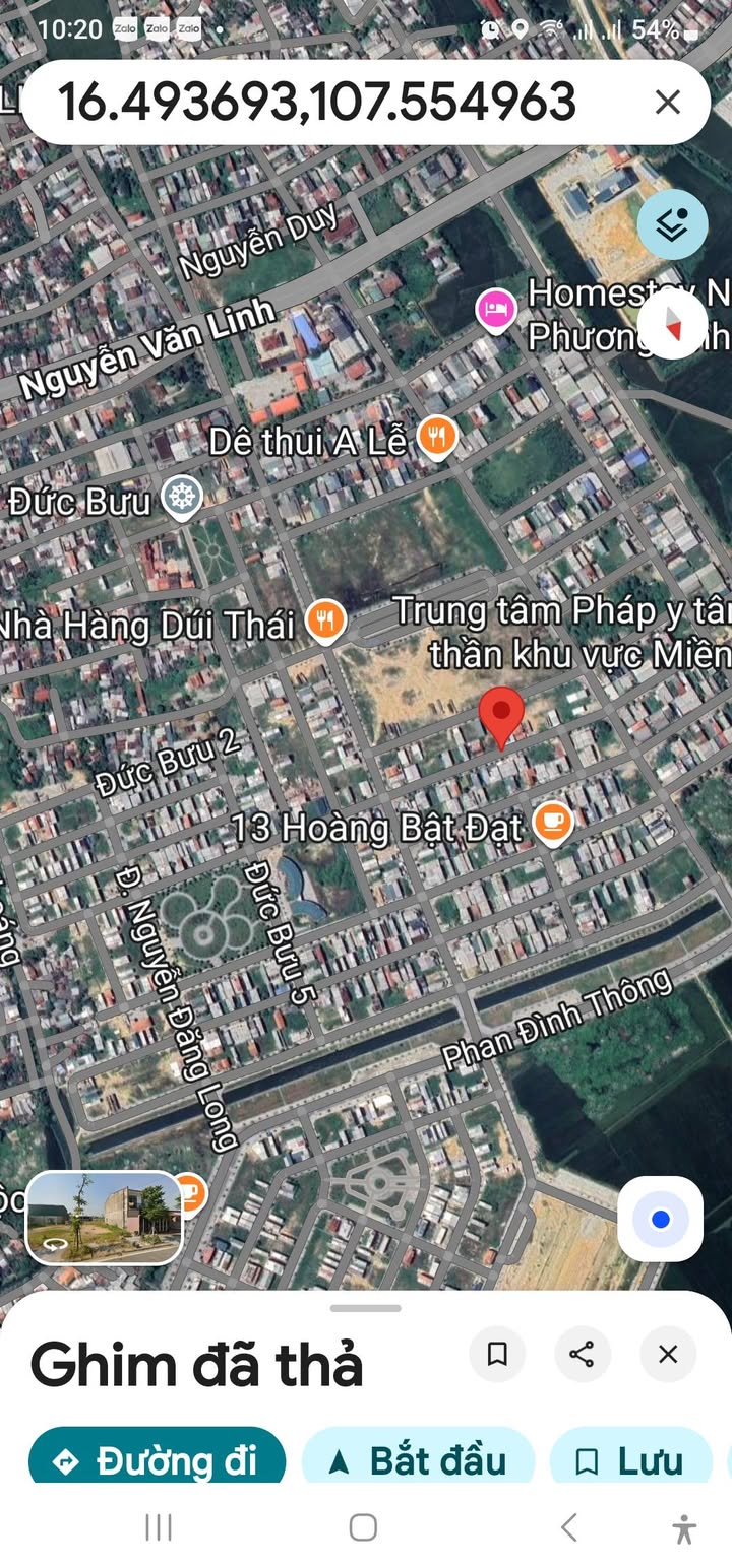 Đất nền Hương Sơ Huế 210m² - Tiềm năng tăng giá vượt trội!