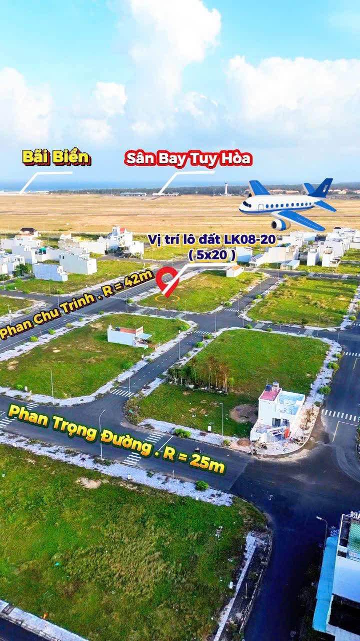 Đất nền LK Buôn Ma Thuột - Mặt tiền Phan Chu Trinh 100m² - Sổ hồng sẵn