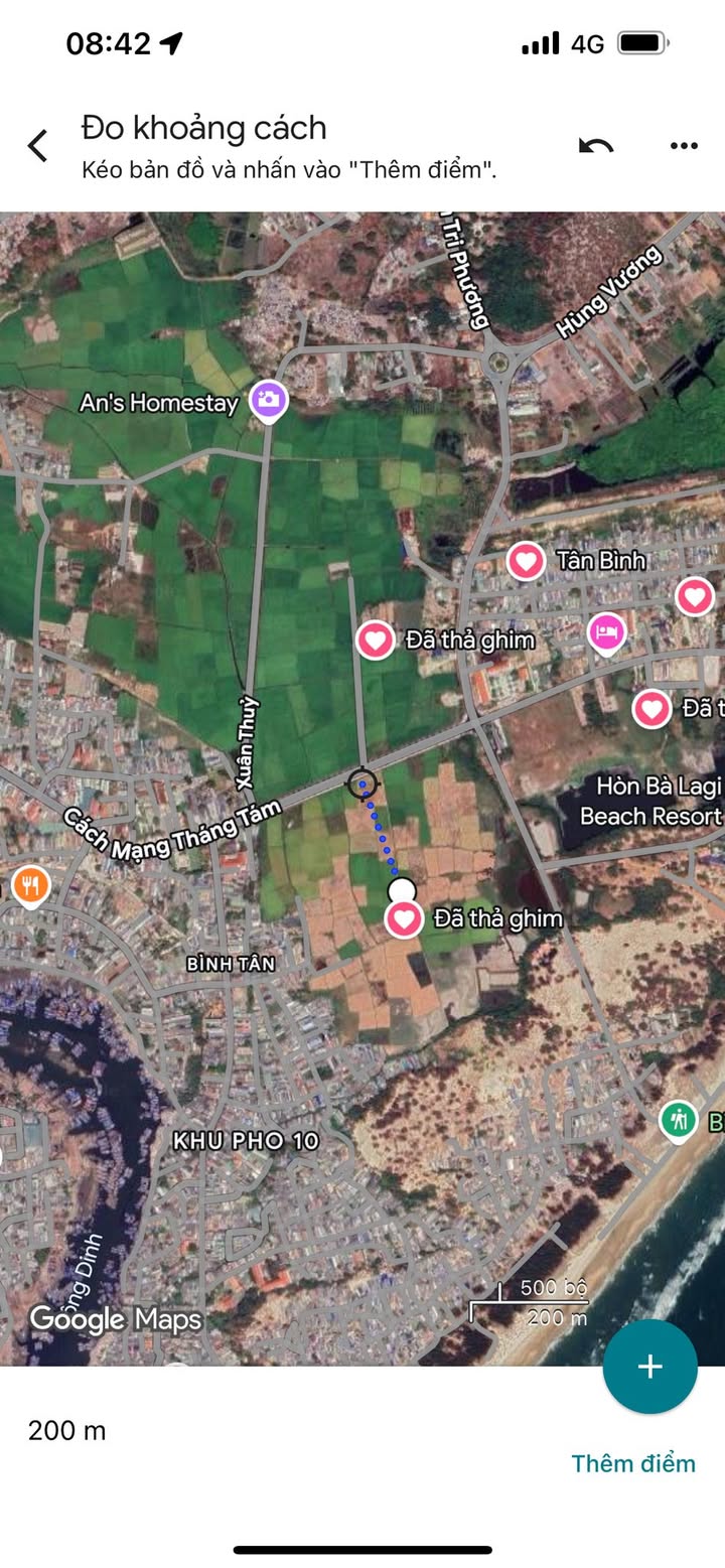 Đất Nền La Gi 1.291m² Sổ Hồng Riêng - Đầu Tư Sinh Lời