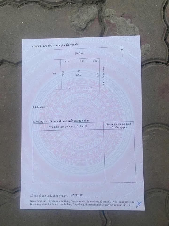 Đất nền Yên Mỹ Hưng Yên 230m² - Sổ đỏ chính chủ, đầu tư sinh lời ngay!