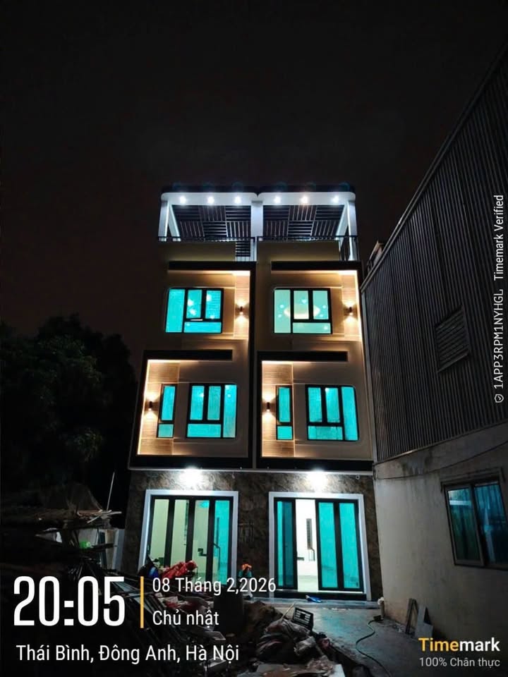 Nhà 4 Tầng Gần Vinhomes Cổ Loa, 48m², Sổ Đỏ Chính Chủ