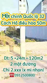 Đất nền 120m² Quốc lộ 32 Yên Bái - Tiềm năng tăng giá vượt trội!