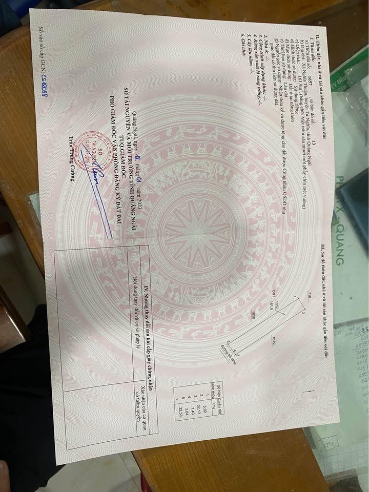 Đất Nền 657m² Nghĩa Thuận, Tư Nghĩa - Sổ Hồng Full Thổ Cư, Giá 1.56 Tỷ