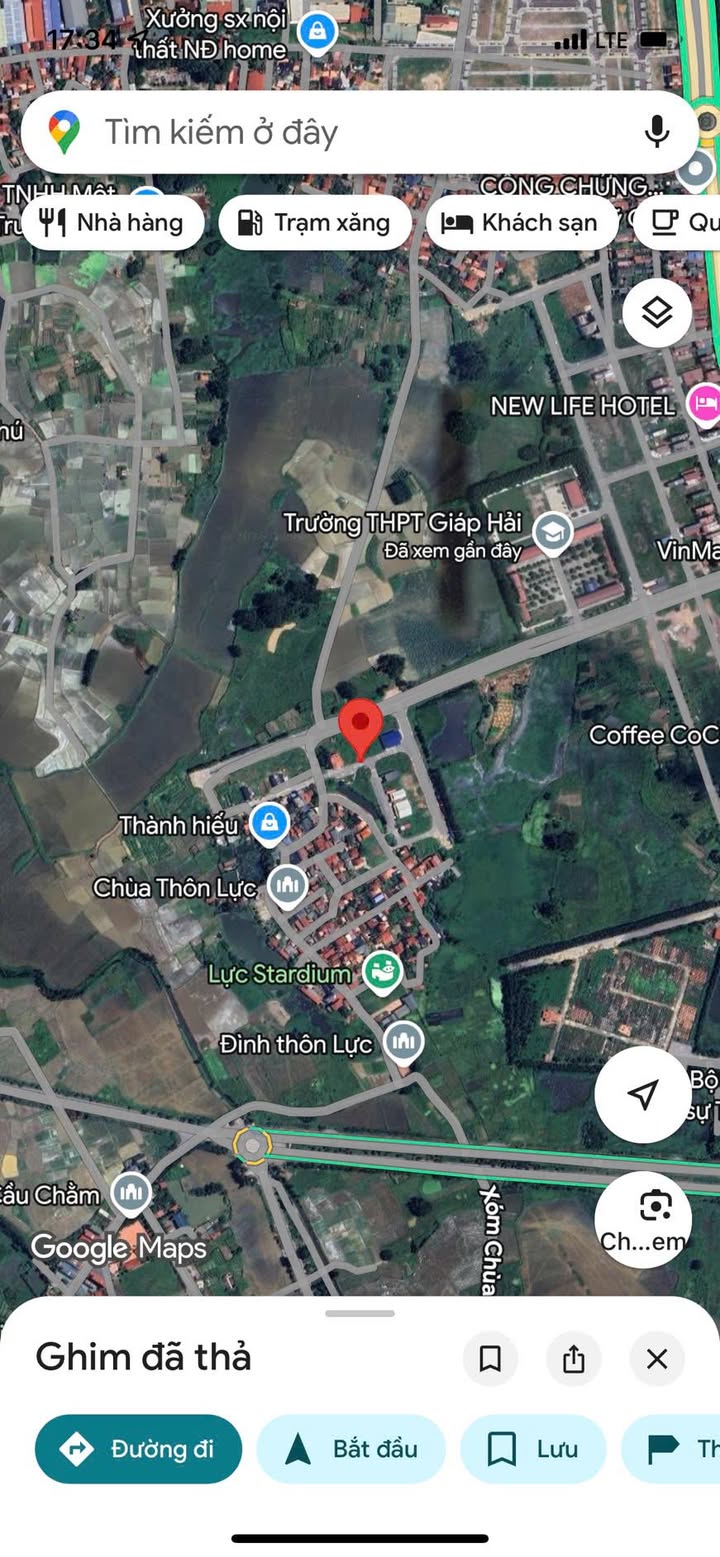 Đất nền Thôn Lực Tân Mỹ Bắc Giang 80m² - Sổ đỏ chính chủ