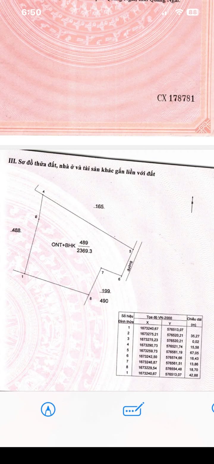 Bán đất vườn Nghĩa Thuận 1800m² giá 950 triệu - Nghỉ dưỡng lý tưởng