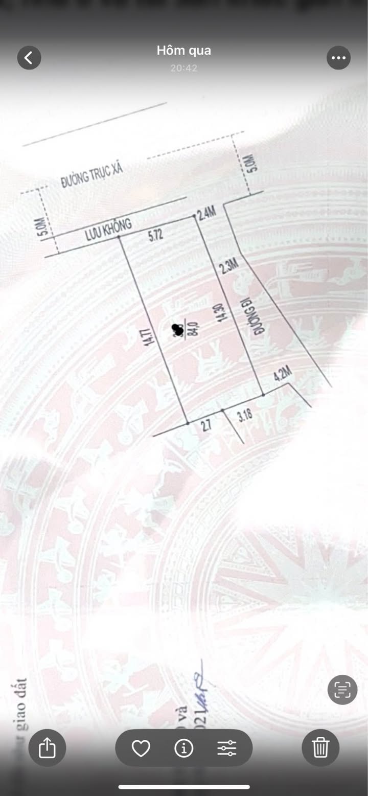 Đất nền Phú Nghĩa, Chương Mỹ 84m² - Lô góc, đường lớn, tiềm năng kinh doanh!