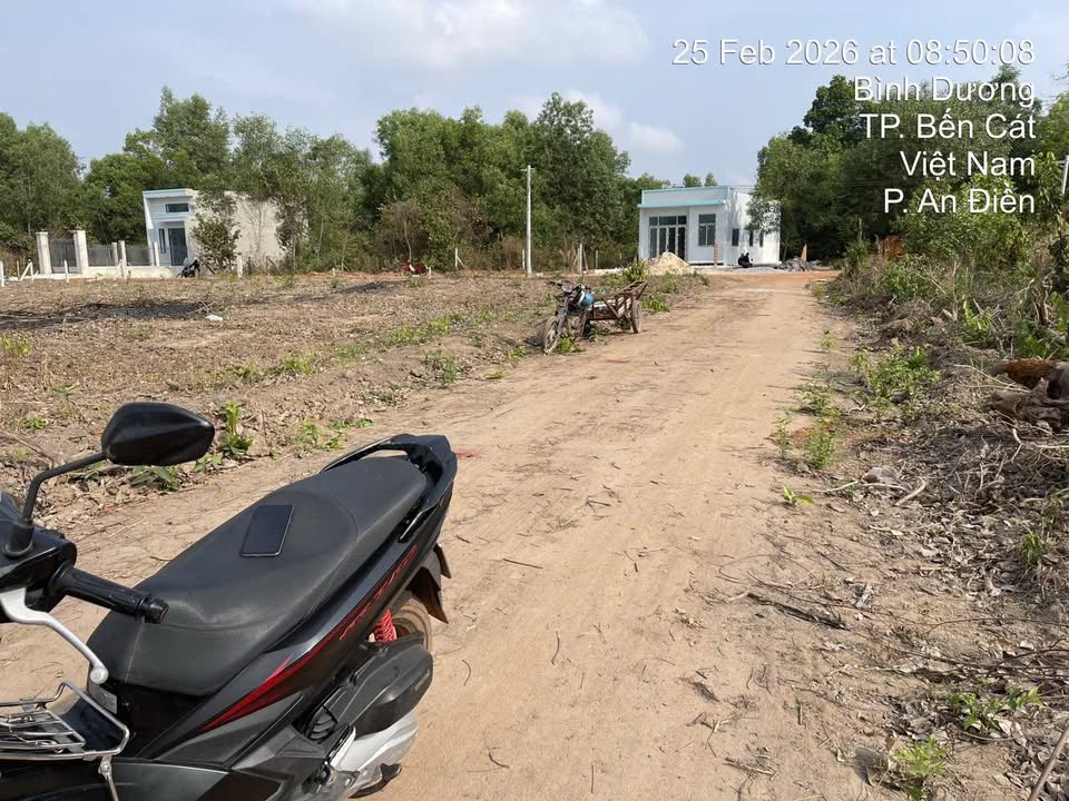 Đất nền An Điền, Bến Cát - Sổ đỏ 60m² thổ cư, giá chỉ từ 7xx triệu