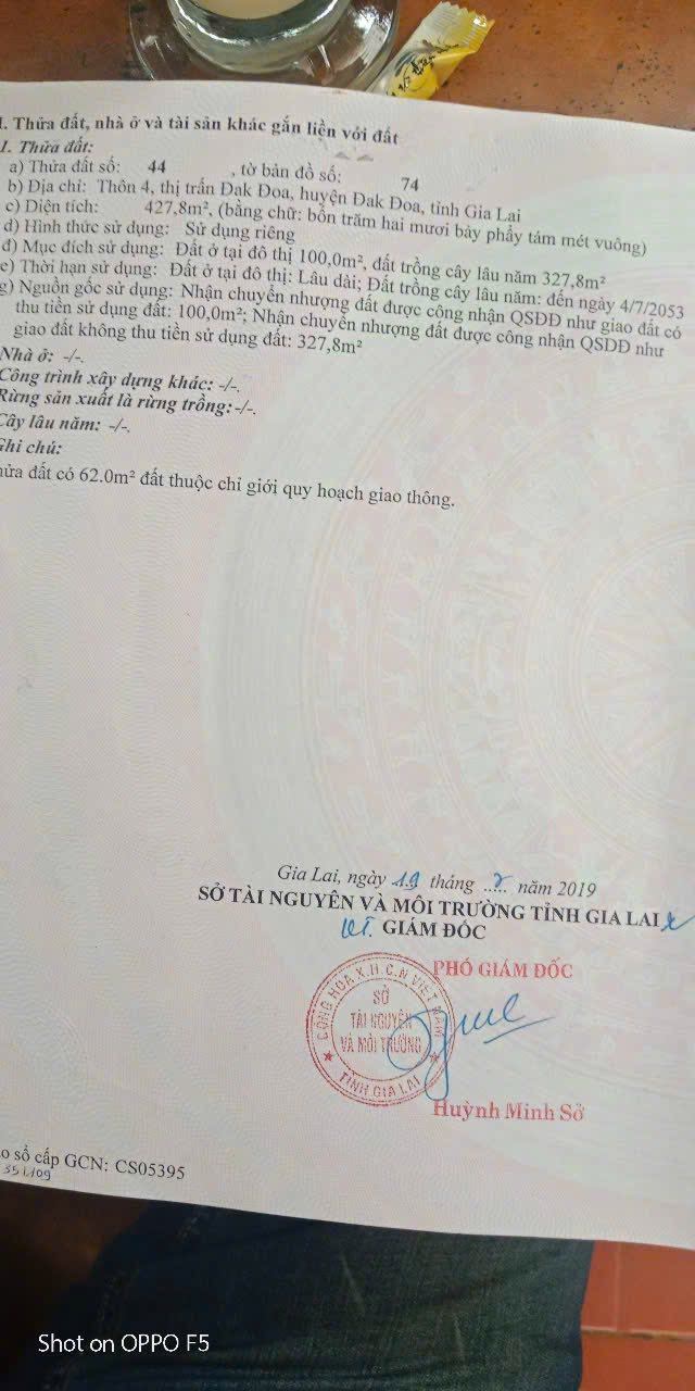 Bán đất Đăk Đoa City 440m² giá 1.3 tỷ - Sổ đỏ chính chủ sẵn sàng!