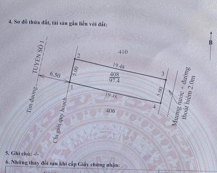 Đất nền An Vân Dương Huế 97.4m² - Tiềm năng tăng giá mạnh!