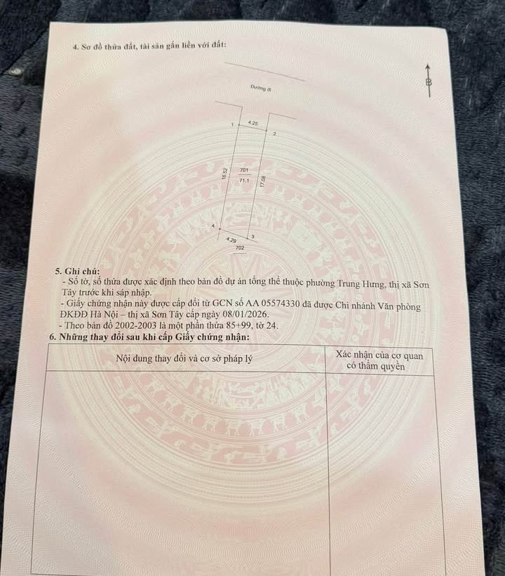 Bán đất Ngõ 25 Chùa Thông - 71.1m² Thổ cư, Kinh doanh tốt, Sổ đỏ chính chủ