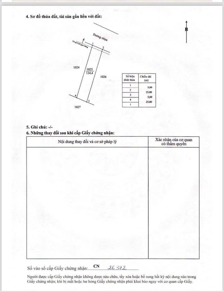 Đất nền Nghĩa Thành Châu Đức 125m² giá 500 triệu - Sổ đỏ chính chủ
