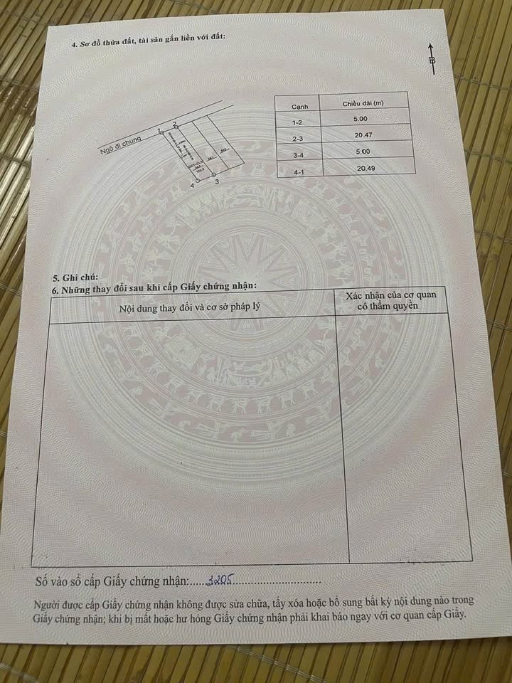 Bán Đất Xóm Chám, Vĩnh Tường 100m² - Sổ Đỏ Sẵn Sàng