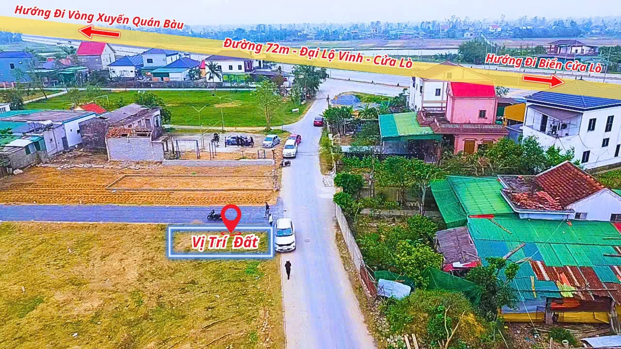 Đất nền Khối Tiên Động TP Vinh 89.6m² - Tiềm năng tăng giá vượt trội!