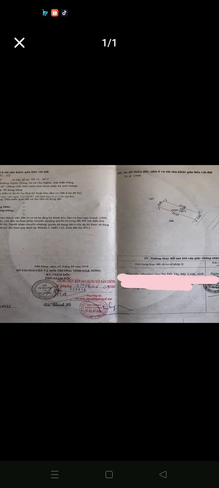 Bán Đất TĐC An Phương Đắk Nông 150m² - Sổ Đỏ Chính Chủ