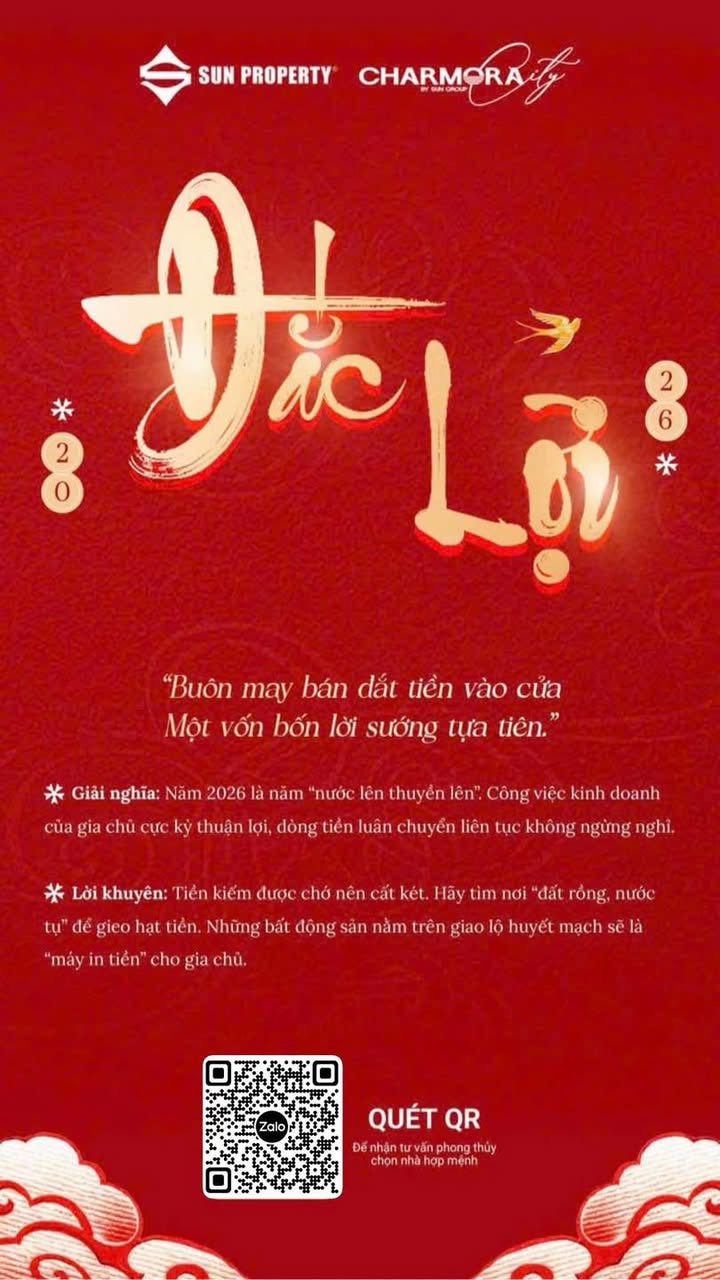 Apartment Charmora City Nha Trang 53m2 4.58 tỷ - View đẹp