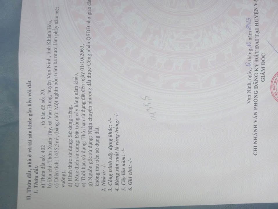 Bán đất Vạn Hưng 1400m² giá 4.964 tỷ - Sổ đỏ chính chủ, tiềm năng tăng giá!