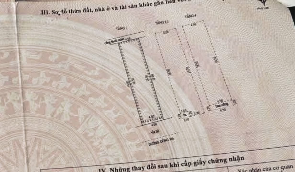 Nhà Mặt Tiền Đống Đa 85m², 4 Tầng - Giá 17 Tỷ