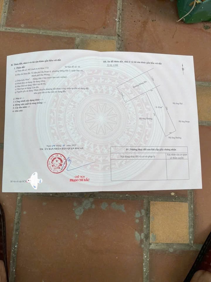 Bán Gấp Nhà 95m² Phường Đông Hải 2, Hải An - Giá 5 Tỷ, Ô Tô Tránh