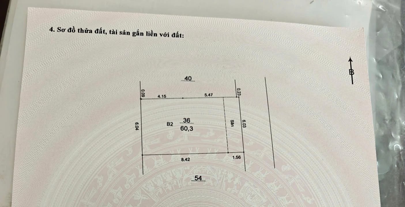 Bán Đất Tam Trinh Hoàng Mai 60m² - Sổ Đỏ Vuông Vắn, Ô Tô Tránh