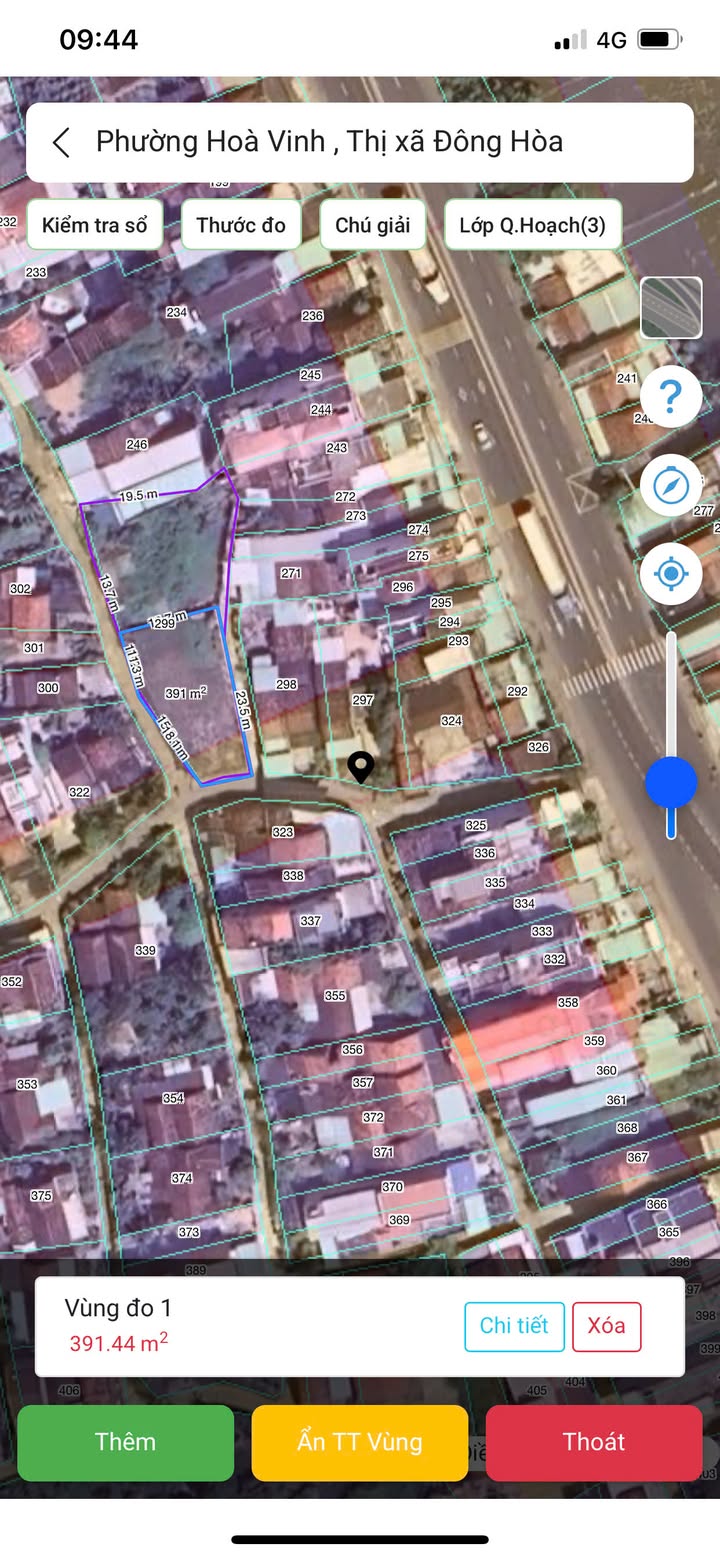 Đất nền 400m² Sổ đỏ Hòa Vinh, cách QL1A 60m - Giá 1.4 tỷ