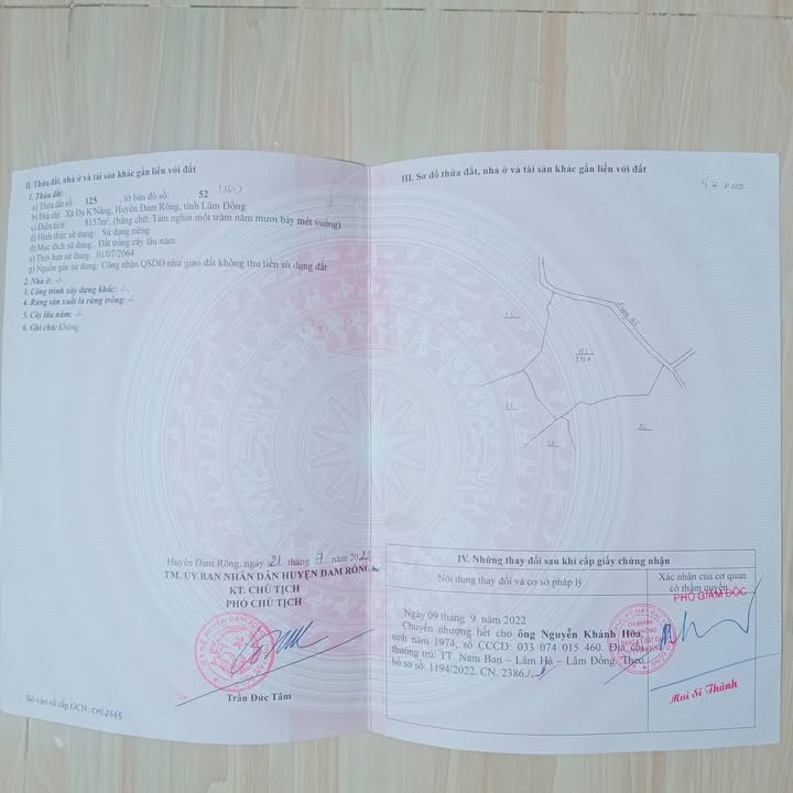 Đất vườn Đức Trọng 8200m² 2.2 tỷ - Sổ hồng rõ ràng, đường lớn sắp bê tông!