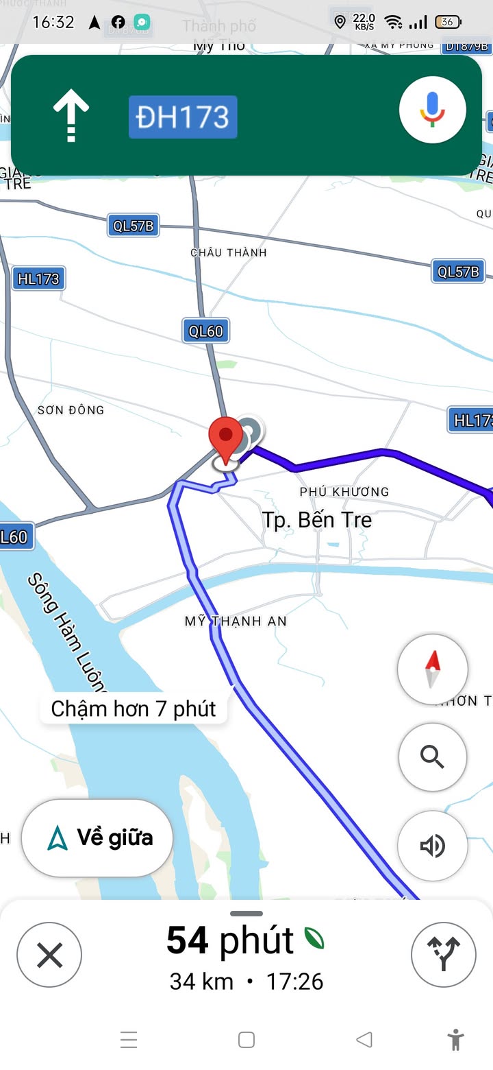 Đất nền Phú Tân, Bến Tre 400m² giá 1.8 tỷ - Sổ đỏ chính chủ!