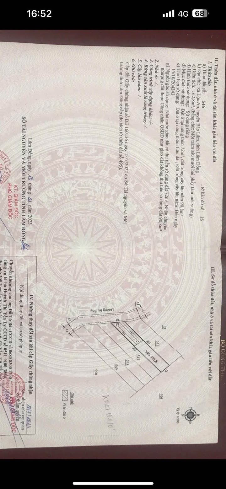 Đất nền Bảo Lâm 170m² giá 600 triệu - Sổ đỏ chính chủ sẵn sàng