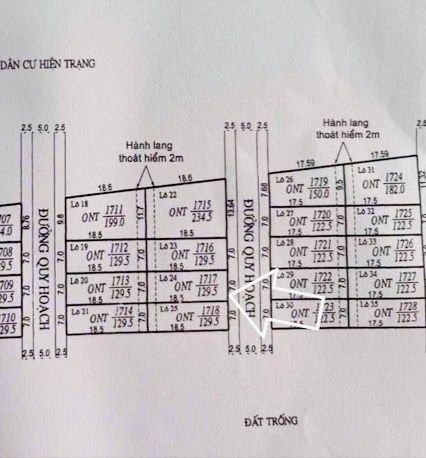 Đất nền Hòa Sơn, Đà Nẵng 129m² - Tiềm năng tăng giá vượt trội!