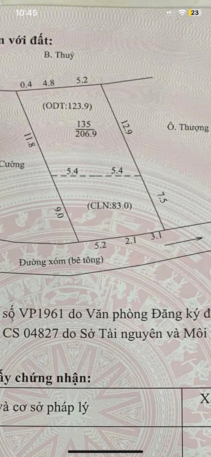 Đất nền Đường Yên Thế Yên Bái 206m² giá 1.4 tỷ - Sổ đỏ chính chủ