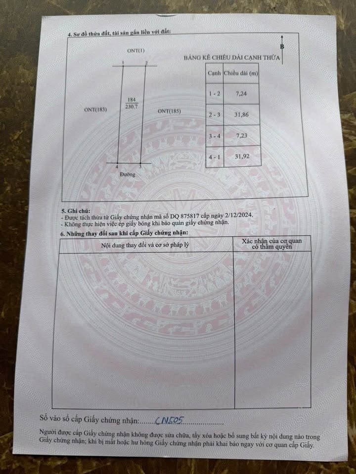 Đất nền Tam Hợp, Quỳ Hợp 210m² giá 120 triệu - Sổ đỏ chính chủ!