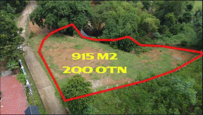 Đất nền 1.2 tỷ/915m² Sổ đỏ tại Kim Bôi, Hòa Bình - Gần dự án Cáp treo Sun World