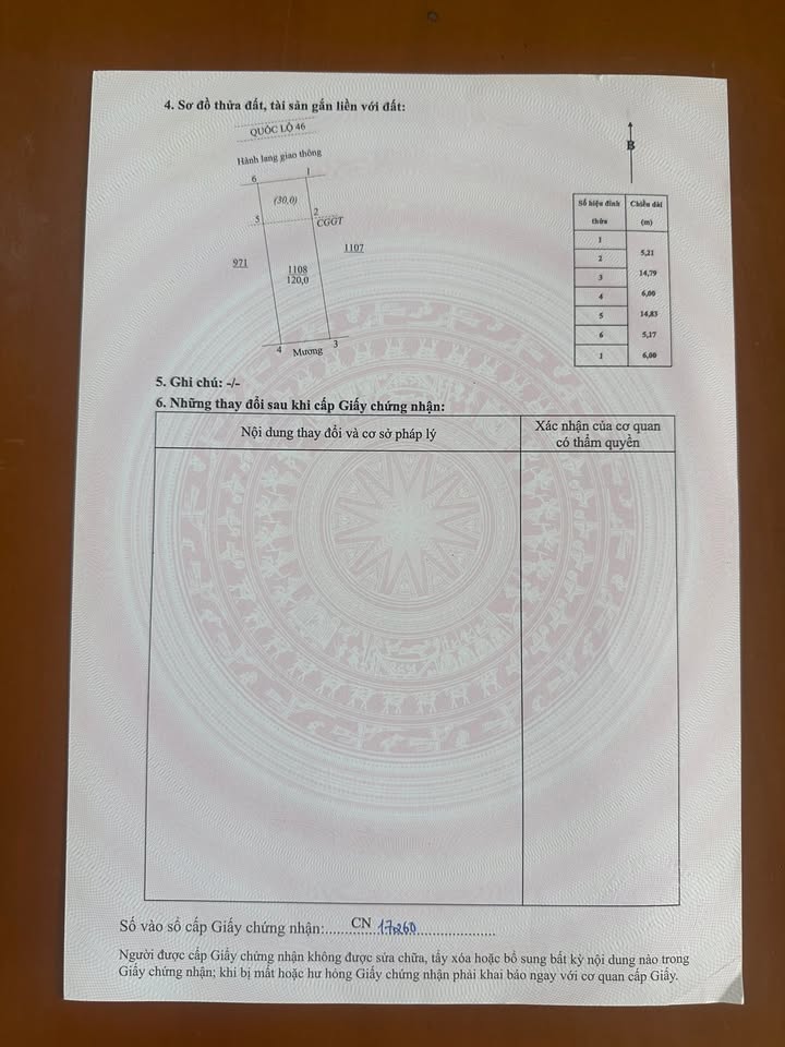 Đất nền Quốc Lộ 46 Nam Giang 120m² – Đầu tư sinh lời!