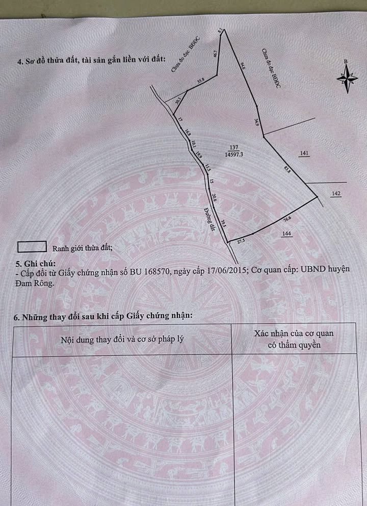 Bán gấp đất 17.360m² Đam Rông, Lâm Đồng - Giá 2 tỷ, sổ đỏ sẵn sàng