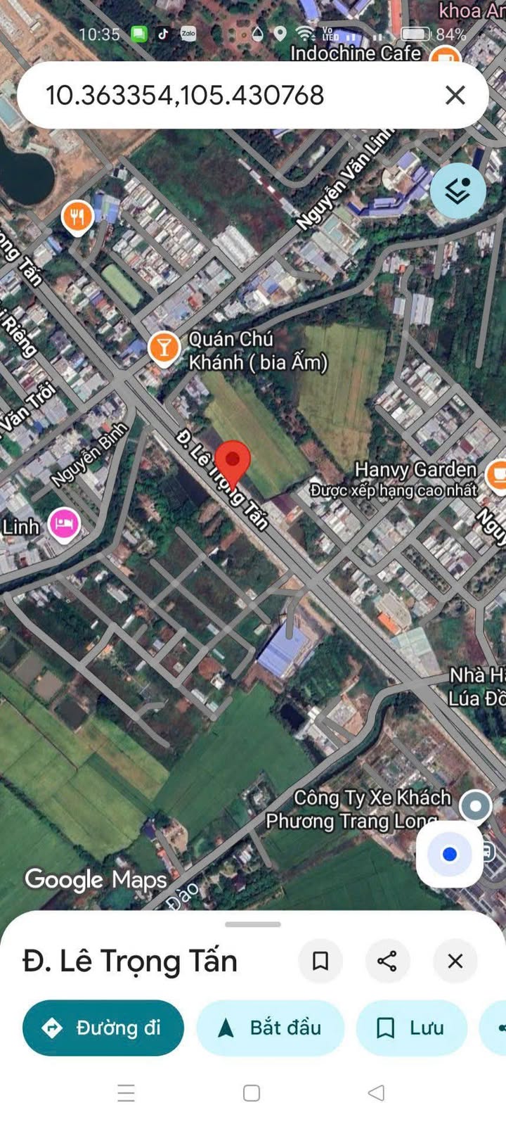 Đất nền Lê Trọng Tấn Long Xuyên 120m² - Sổ đỏ chính chủ!