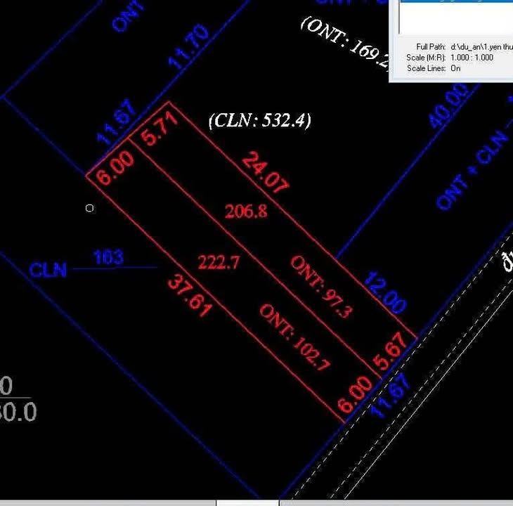 Đất nền Yên Thủy Hòa Bình 222m² giá 400 triệu - Sổ đỏ chính chủ