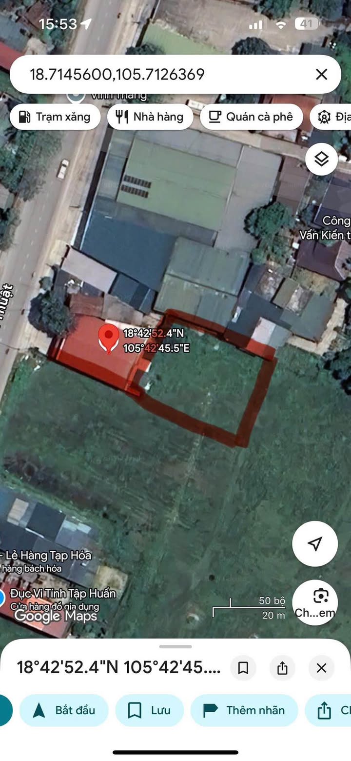 Đất nền Đường 535, TP Vinh 393m² - Đầu tư sinh lời ngay!