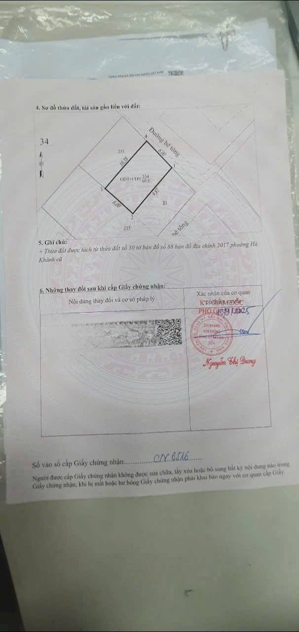 Đất nền Hạ Long 60.5m² - Sổ đỏ chính chủ, đường to ô tô!