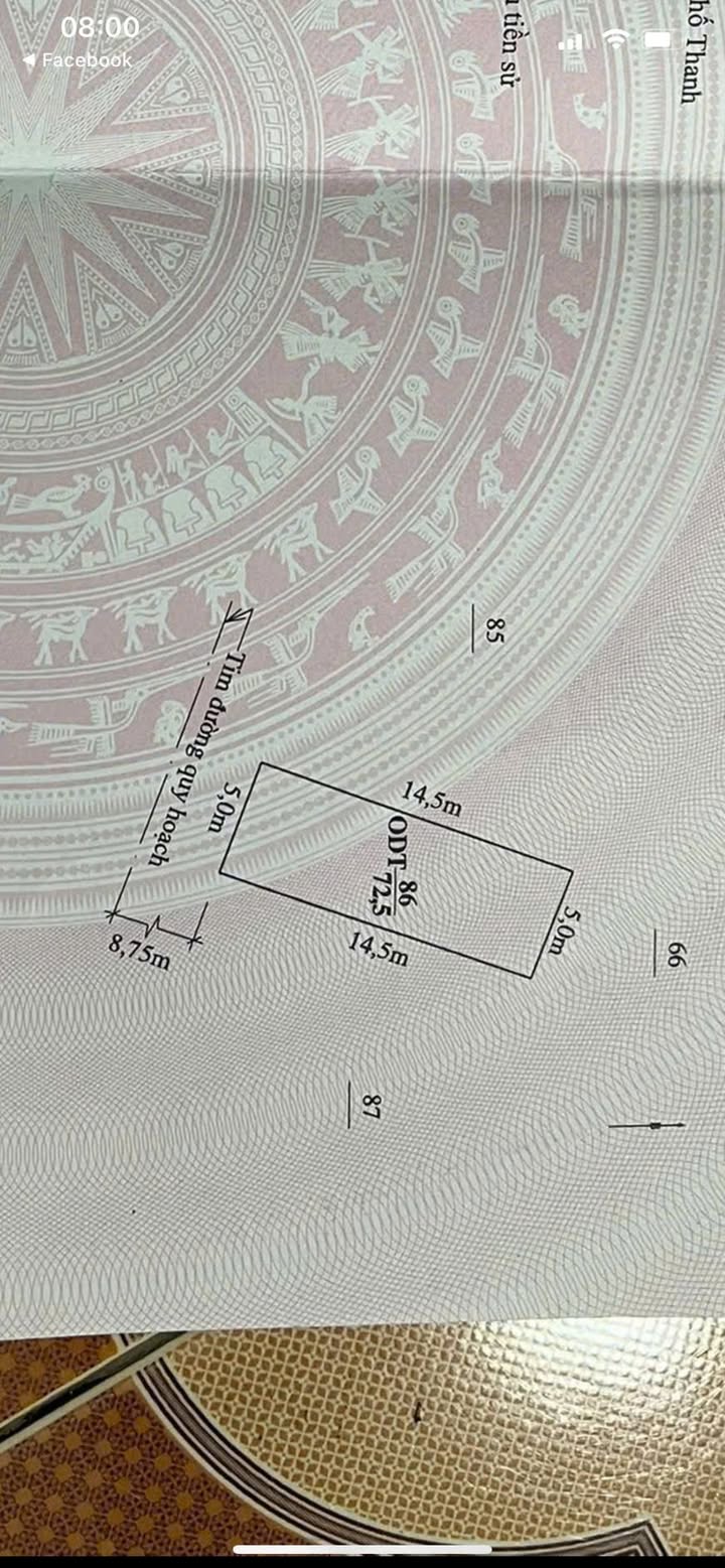 Đất nền Núi Long 73m² Thanh Hóa - Sổ hồng chính chủ