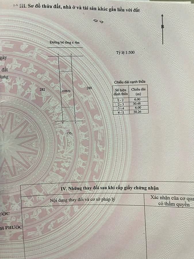 Đất nền Chơn Thành Bình Phước 180m² - Thổ cư 100%