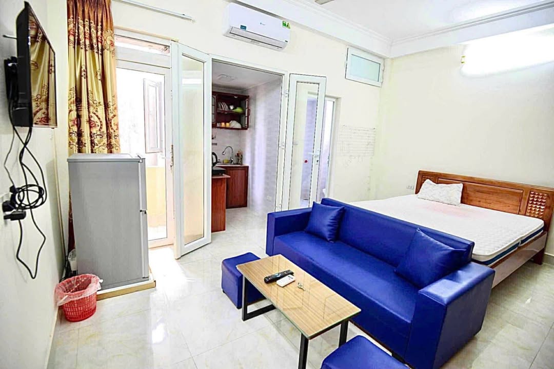 Căn hộ dịch vụ Ngõ Đội Cấn 4 triệu/tháng - Full nội thất cao cấp!