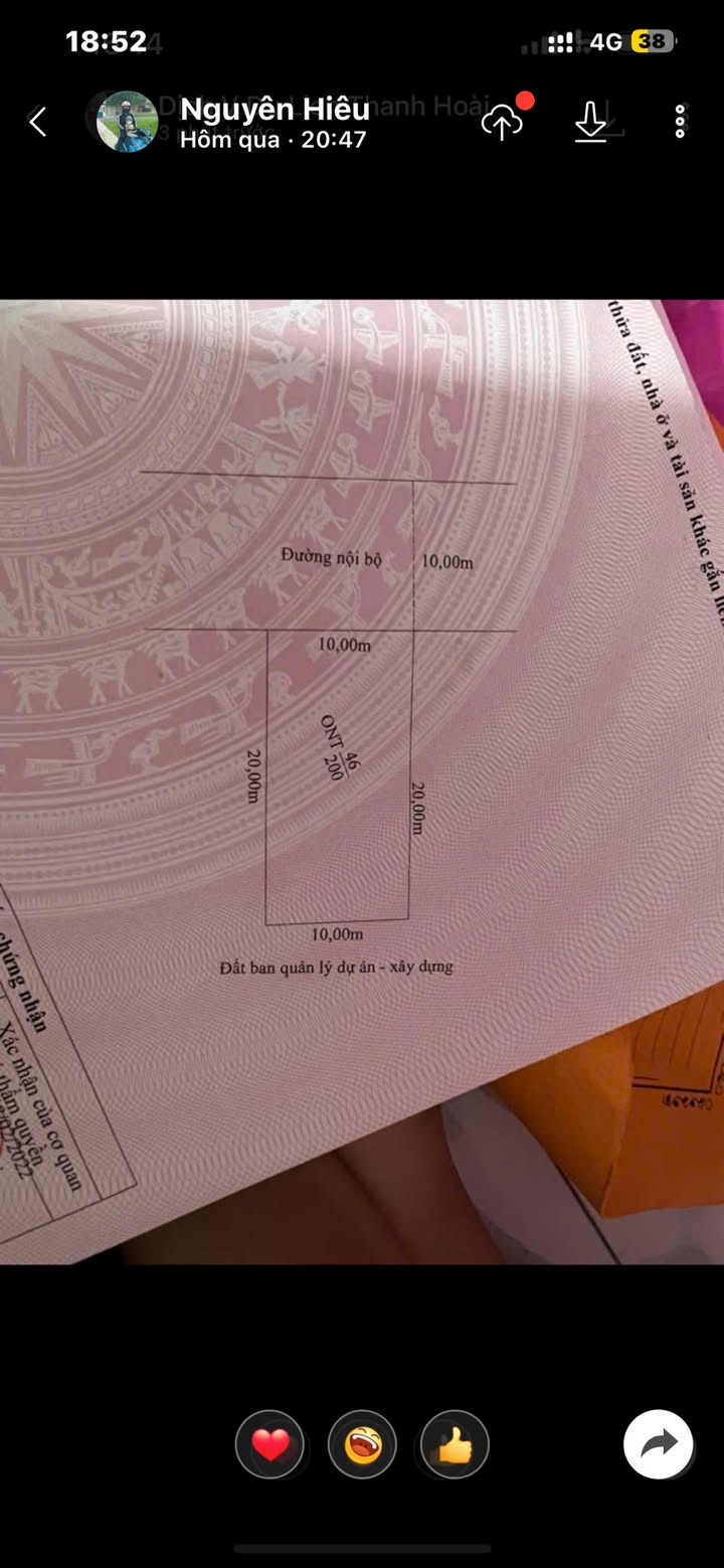 Đất nền Tân Thạnh, Long An 200m² - Xây dựng tự do!