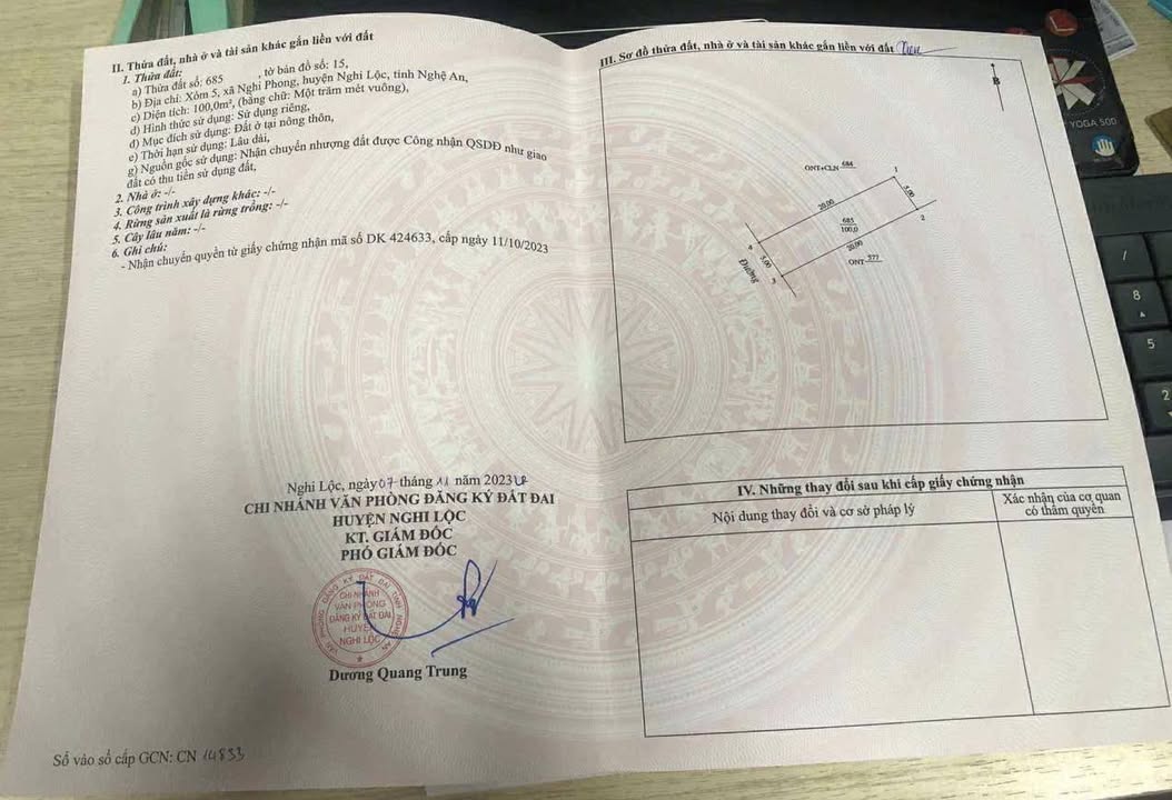 Đất nền Nghi Phú TP Vinh 100m² - Tiềm năng tăng giá vượt trội!