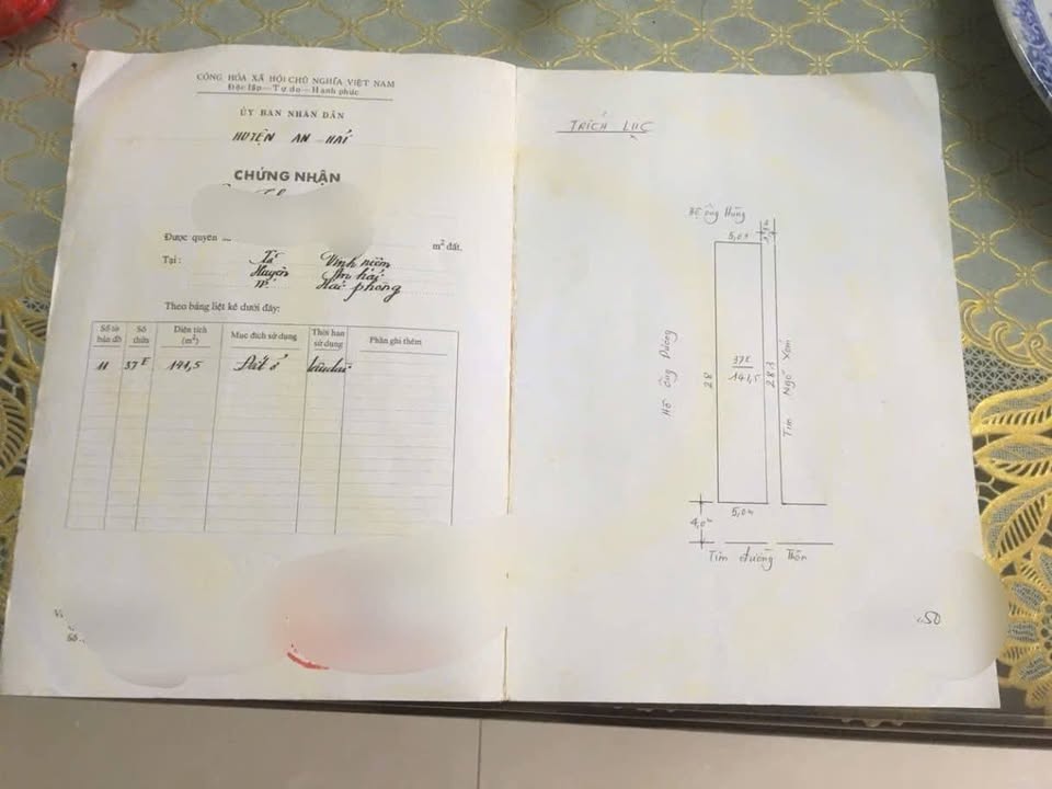 Bán đất quận Lê Chân 141m² giá 35tr/m² - Tiềm năng tăng giá cao