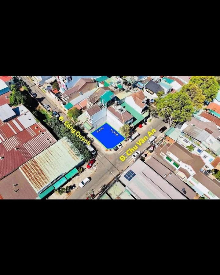 Mặt Tiền Kinh Doanh Góc 2 Mặt Tiền Chu Văn An - Cống Quỳnh, BMT, 106m², 18.8 Tỷ