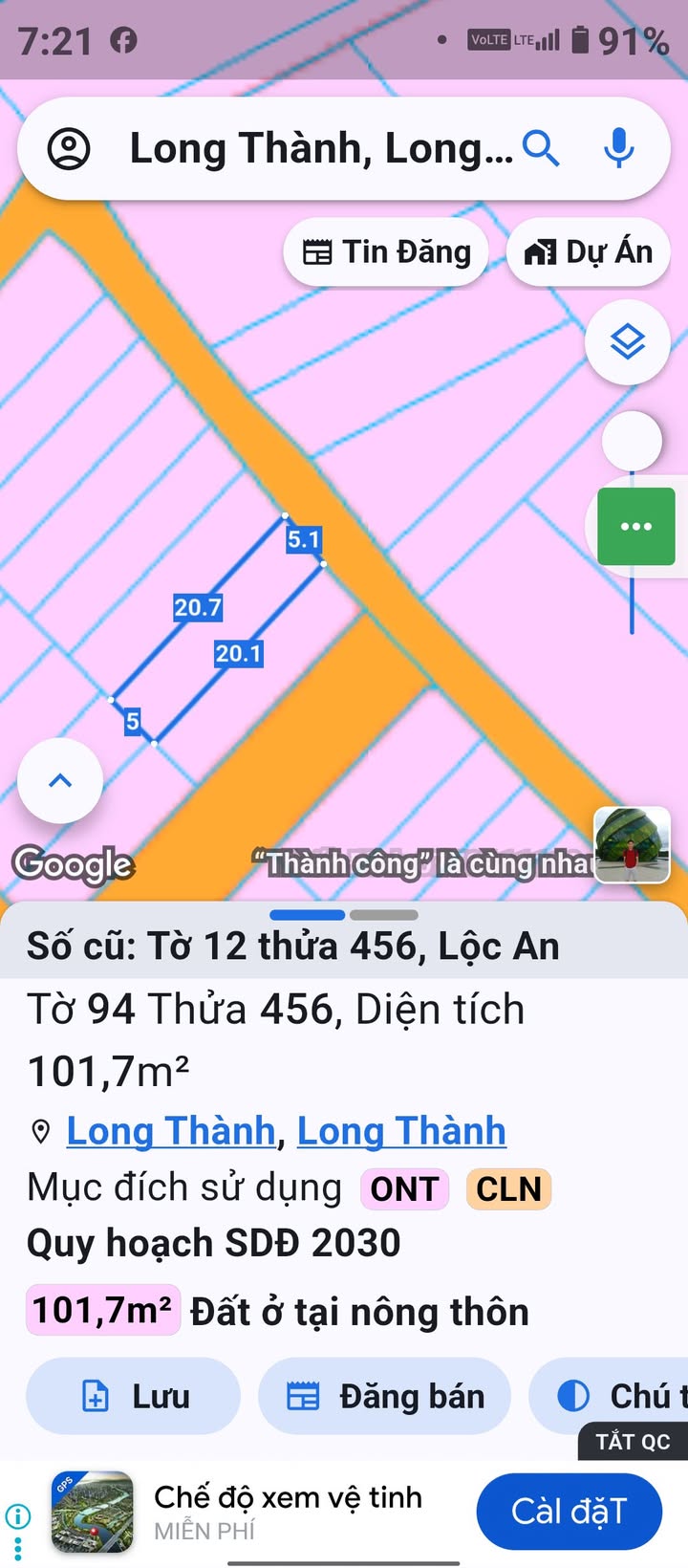Đất Lộc An Long Thành 200m² Sổ Đỏ Chính Chủ - Giá Tốt 3 Tỷ