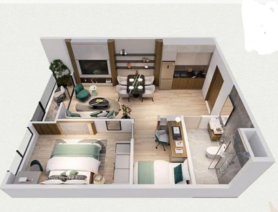 Căn hộ 1N+ Vinhomes Smart City 48m² - Sổ hồng 2027, Giá 4.5 tỷ