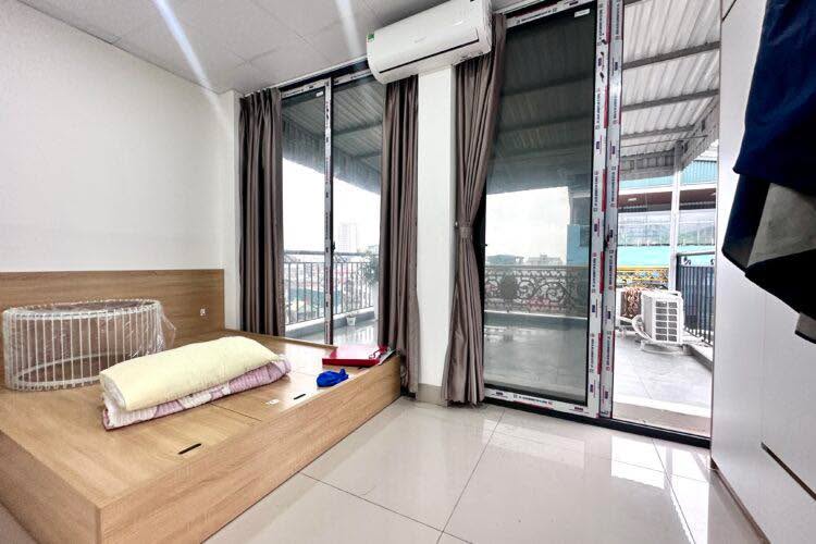Cho thuê căn hộ 1N1K 133 Mỹ Đình, full nội thất, ban công chill