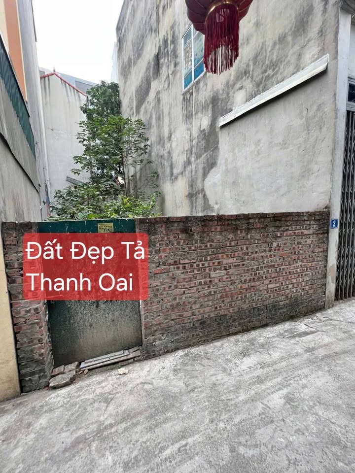 Bán Đất Tả Thanh Oai 62m² - Mặt Ngõ, Sổ Đỏ Chính Chủ, Giá Thương Lượng