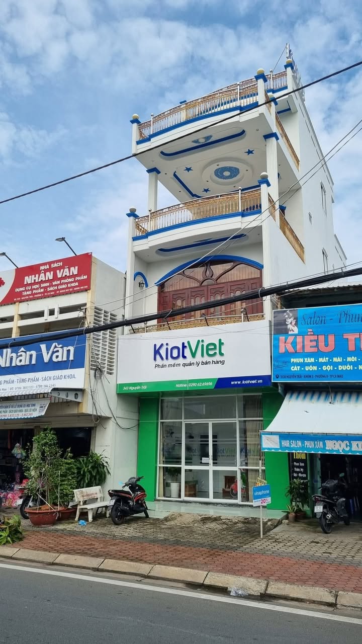 Nhà Nguyên Căn Mặt Tiền Nguyễn Trãi, Cà Mau - 7PN, Giá Thỏa Thuận