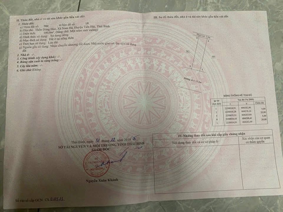 Đất Nền Tiên Lữ, Hưng Yên - 100m² Gần Trường Học Giá Tốt Nhất